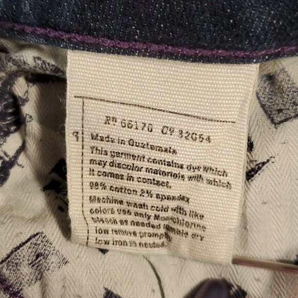 Pilcro and the Letterpress Superscript Wide-Leg High Waist Trouser Jeans Size 27 - Picture 12 of 13